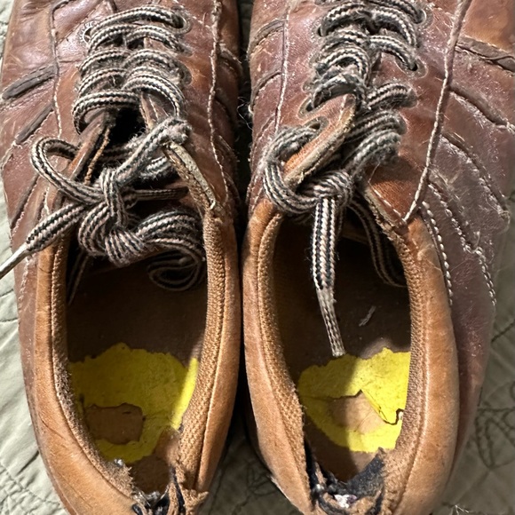 Dr. Martens Brown Leather Oxfords with Patina - Picture 5 of 7
